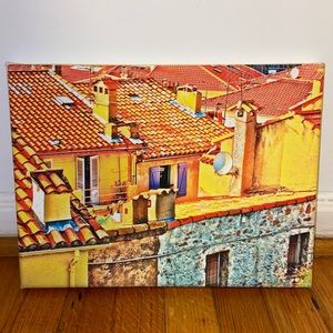 ROOFTOPS – Cannes, France - 9x12 photo on canvas